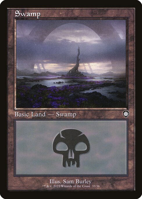 BRC: Swamp (33) (Retro Frame)