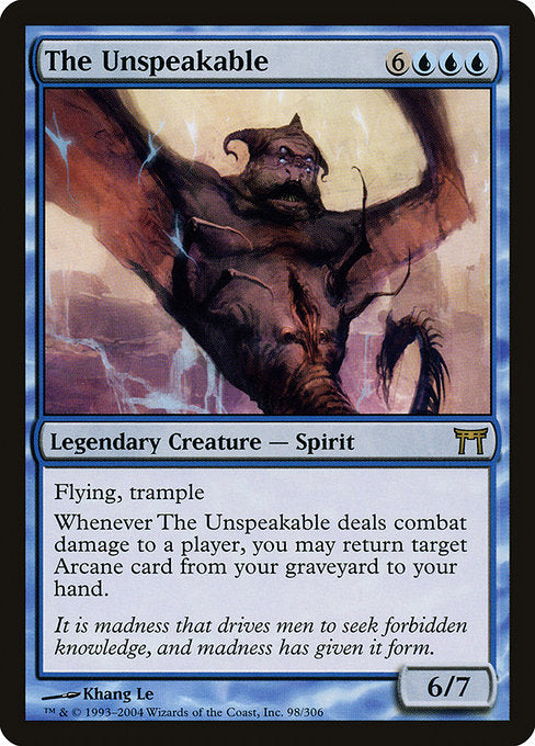 CHK: The Unspeakable (Foil)