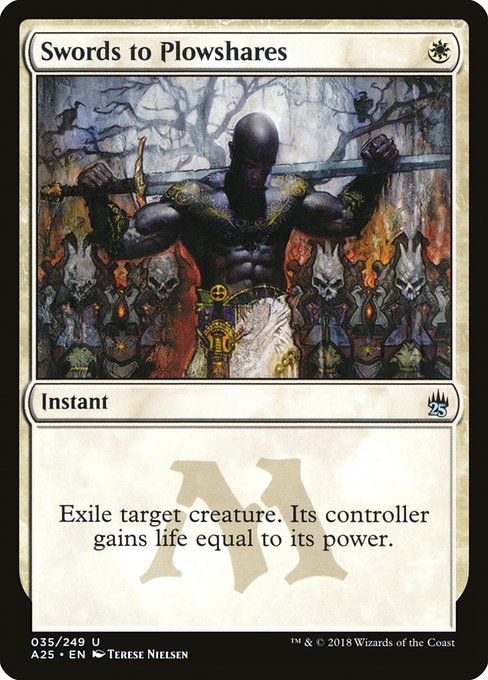 A25: Swords to Plowshares (Foil)