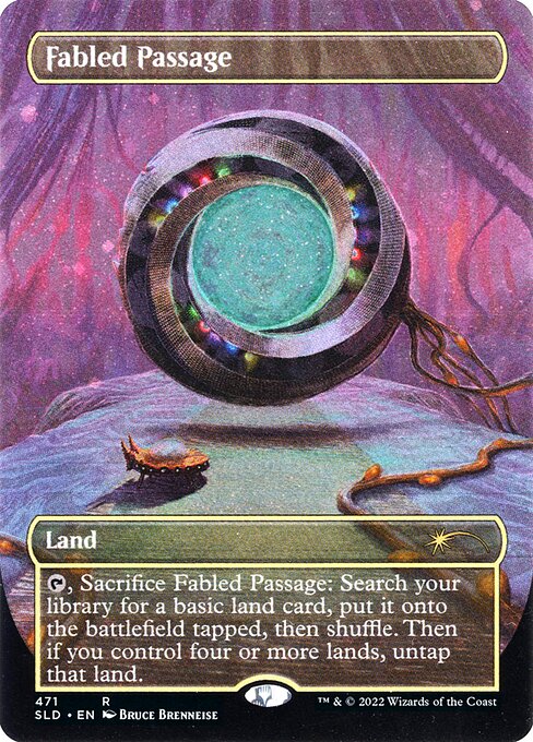 SLD: Fabled Passage (Borderless) (Galaxy Foil)