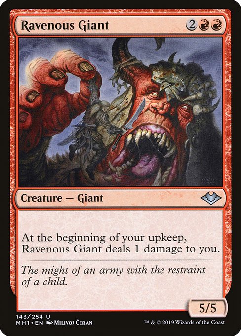 MH1: Ravenous Giant (Foil)