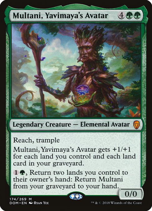 DOM: Multani, Yavimaya's Avatar (Foil)