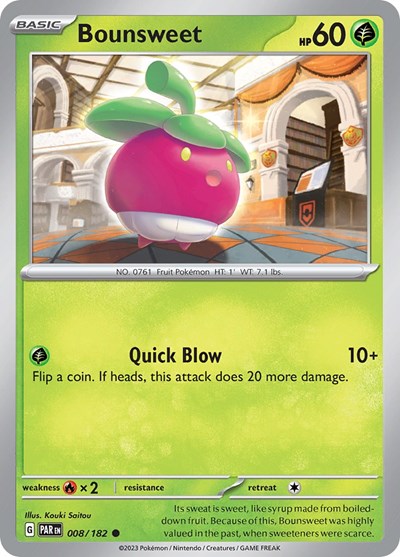 PAR: Bounsweet (Reverse Holofoil)