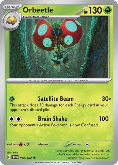 PAR: Orbeetle (Reverse Holofoil)