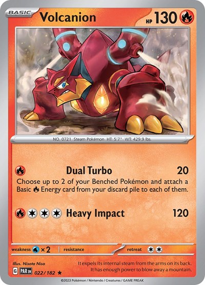 PAR: Volcanion (Reverse Holofoil)