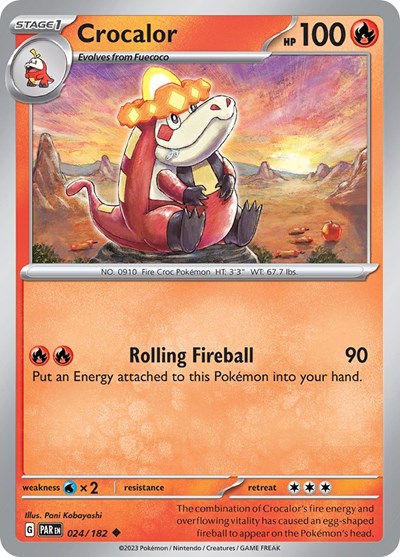 PAR: Crocalor (Reverse Holofoil)