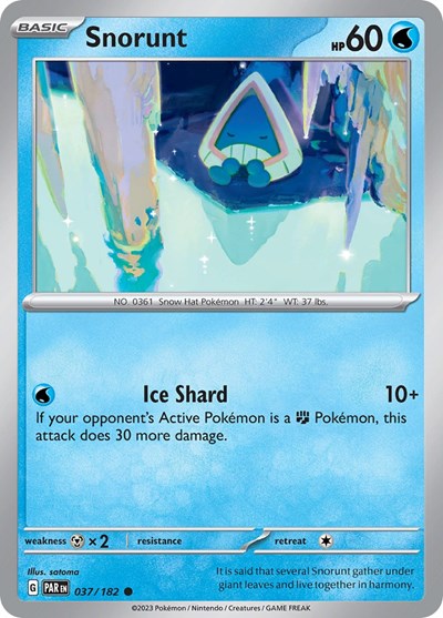 PAR: Snorunt - 037/182