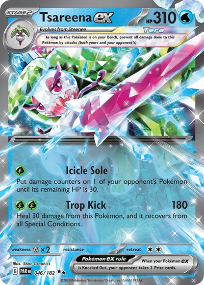 PAR: Tsareena ex - 046/182 (Holofoil)