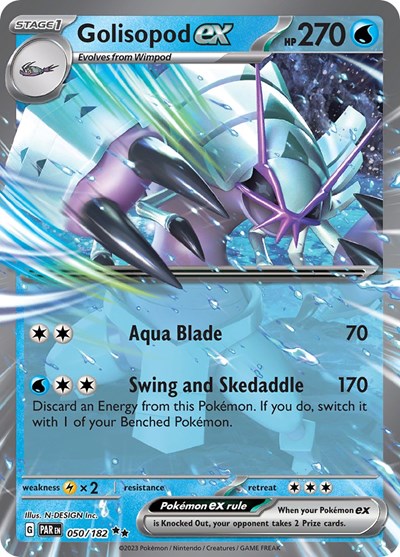 PAR: Golisopod ex - 050/182 (Holofoil)