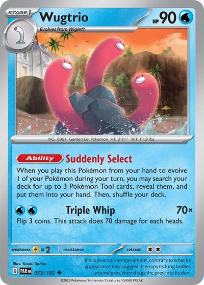 PAR: Wugtrio (Reverse Holofoil)