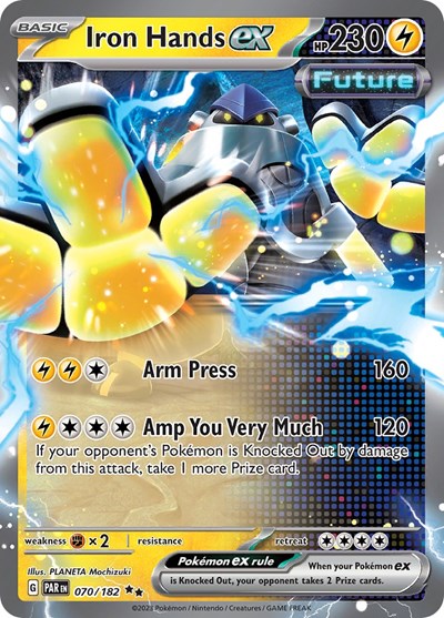 PAR: Iron Hands ex - 070/182 (Holofoil)