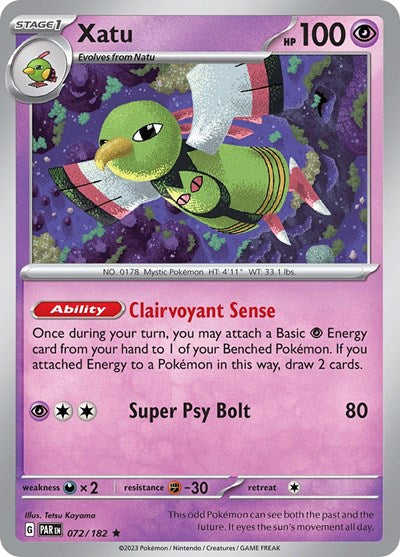 PAR: Xatu (Reverse Holofoil)