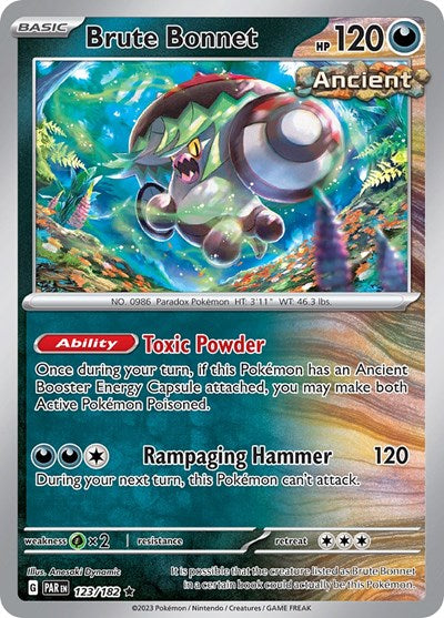 PAR: Brute Bonnet - 123/182 (Reverse Holofoil)