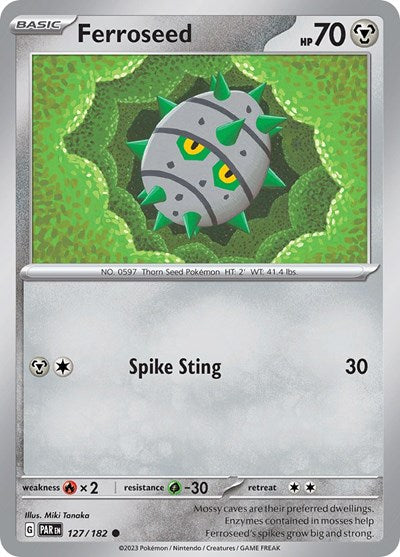 PAR: Ferroseed (Reverse Holofoil)