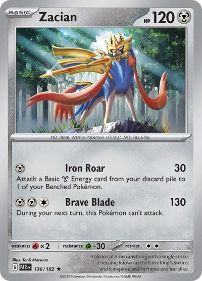 PAR: Zacian (Holofoil)