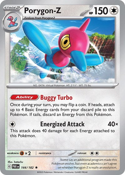 PAR: Porygon-Z (Reverse Holofoil)