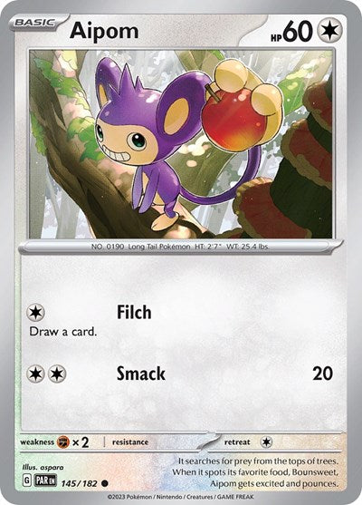 PAR: Aipom - 145/182