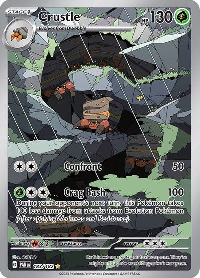PAR: Crustle - 183/182 (Holofoil)