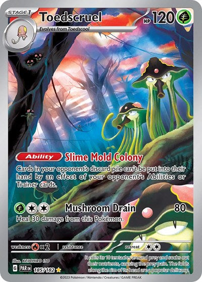 PAR: Toedscruel - 185/182 (Holofoil)