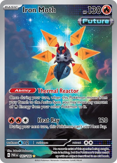 PAR: Iron Moth - 187/182 (Holofoil)