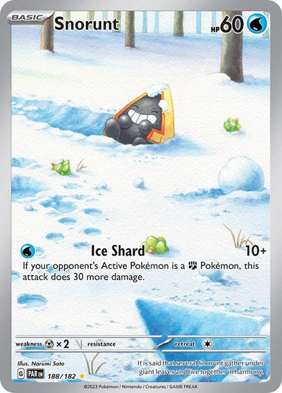 PAR: Snorunt - 188/182 (Holofoil)