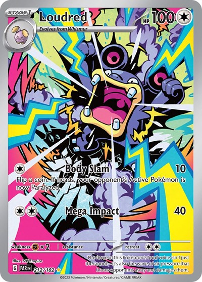 PAR: Loudred - 212/182 (Holofoil)