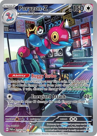 PAR: Porygon-Z - 214/182 (Holofoil)