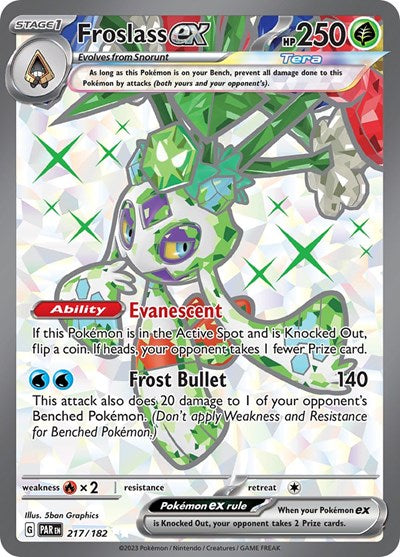 PAR: Froslass ex - 217/182 (Holofoil)