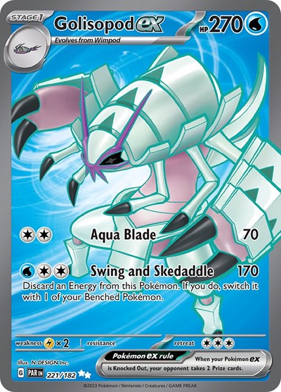 PAR: Golisopod ex - 221/182 (Holofoil)