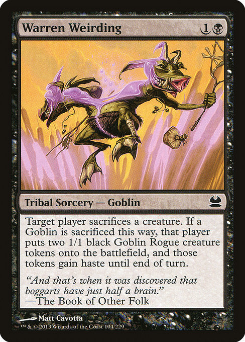 MMA: Warren Weirding (Foil)