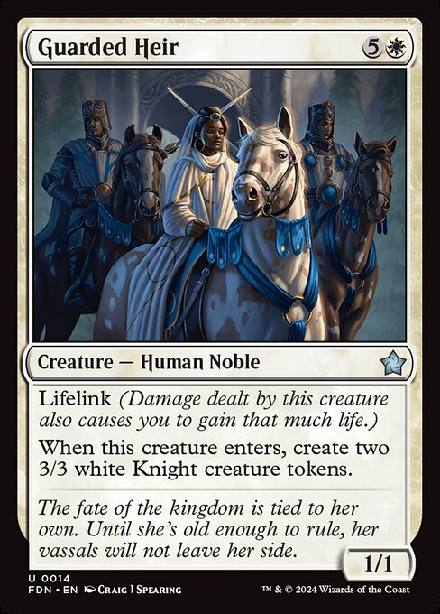 FDN: Guarded Heir (Foil)