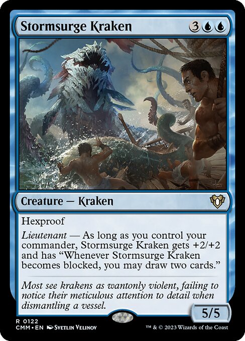 CMM: Stormsurge Kraken (Foil)