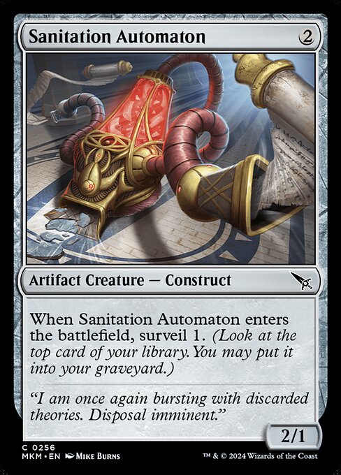 MKM: Sanitation Automaton (Foil)