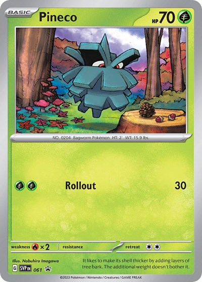 SVP: Pineco - 061 (Holofoil)