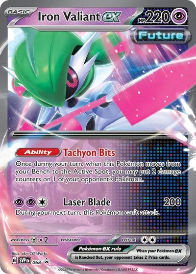 SVP: Iron Valiant ex - 068 (Holofoil)