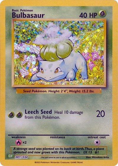CL: Bulbasaur (Holofoil)