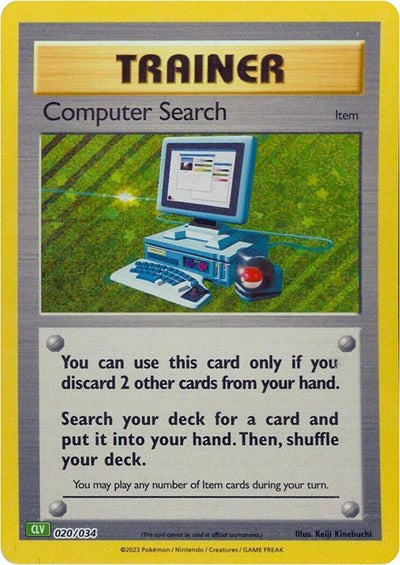 CL: Computer Search (CLV) (Holofoil)