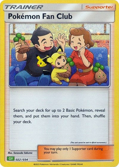 CL: Pokemon Fan Club (CLV) (Holofoil)