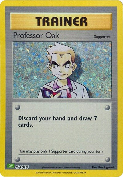 CL: Professor Oak (CLV) (Holofoil)