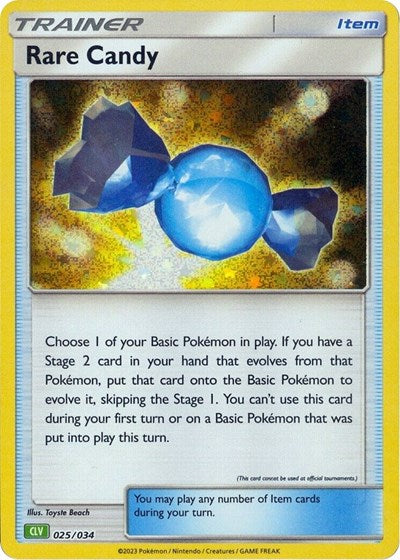 CL: Rare Candy (CLV) (Holofoil)