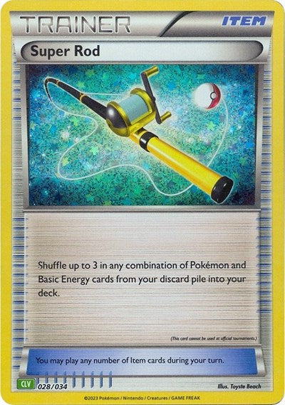 CL: Super Rod (CLV) (Holofoil)