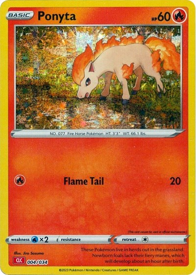 CL: Ponyta (Holofoil)