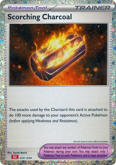 CL: Scorching Charcoal (Holofoil)
