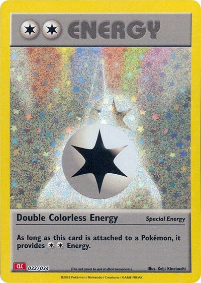 CL: Double Colorless Energy (CLC) (Holofoil)