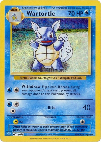 CL: Wartortle (Holofoil)