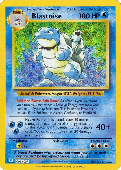 CL: Blastoise (Holofoil)