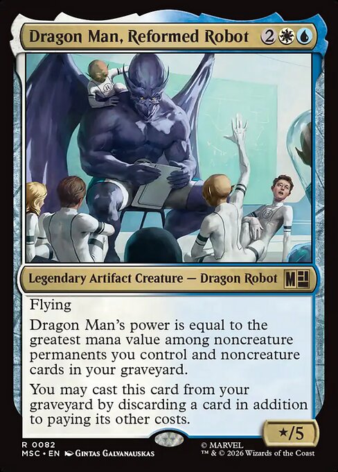 MSC: Dragon Man, Reformed Robot
