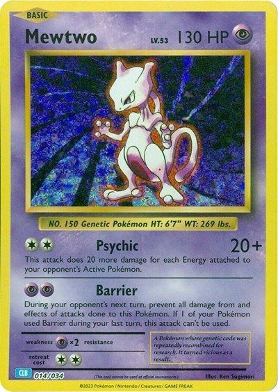 CL: Mewtwo (Holofoil)