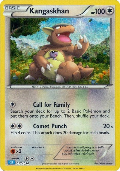 CL: Kangaskhan (Holofoil)