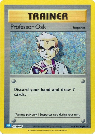 CL: Professor Oak (CLB) (Holofoil)